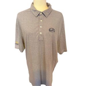 NWOT Travis Mathew Gray Polo XL